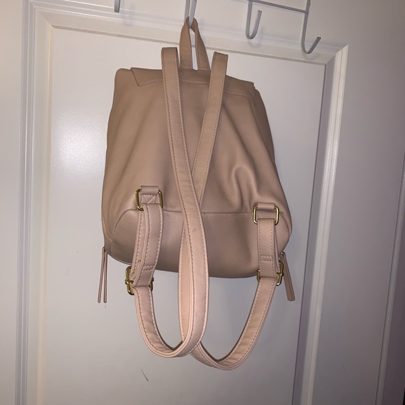 Drawstring pink backpack - Picture 5 of 7